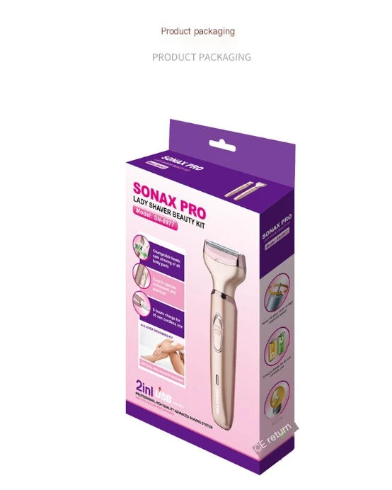USB Rechargeable Women Epilator Razor